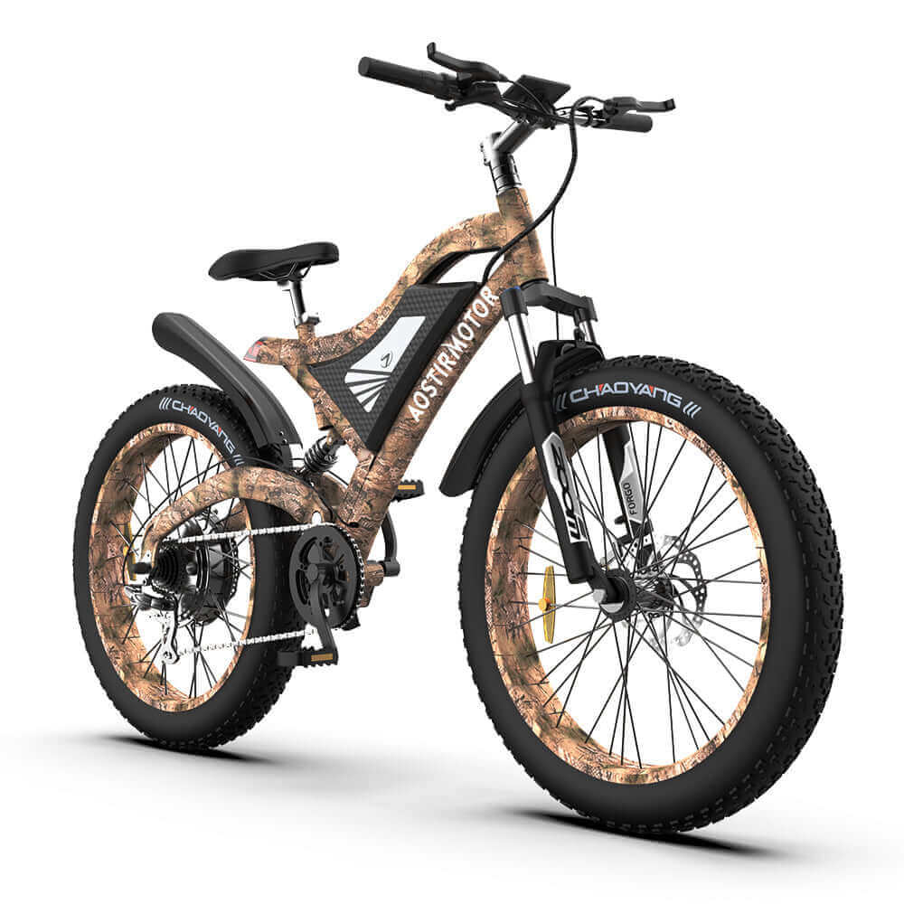 Ebike - Aostirmotor S18-1500 Hunting Fishing Off Road Electric Bike