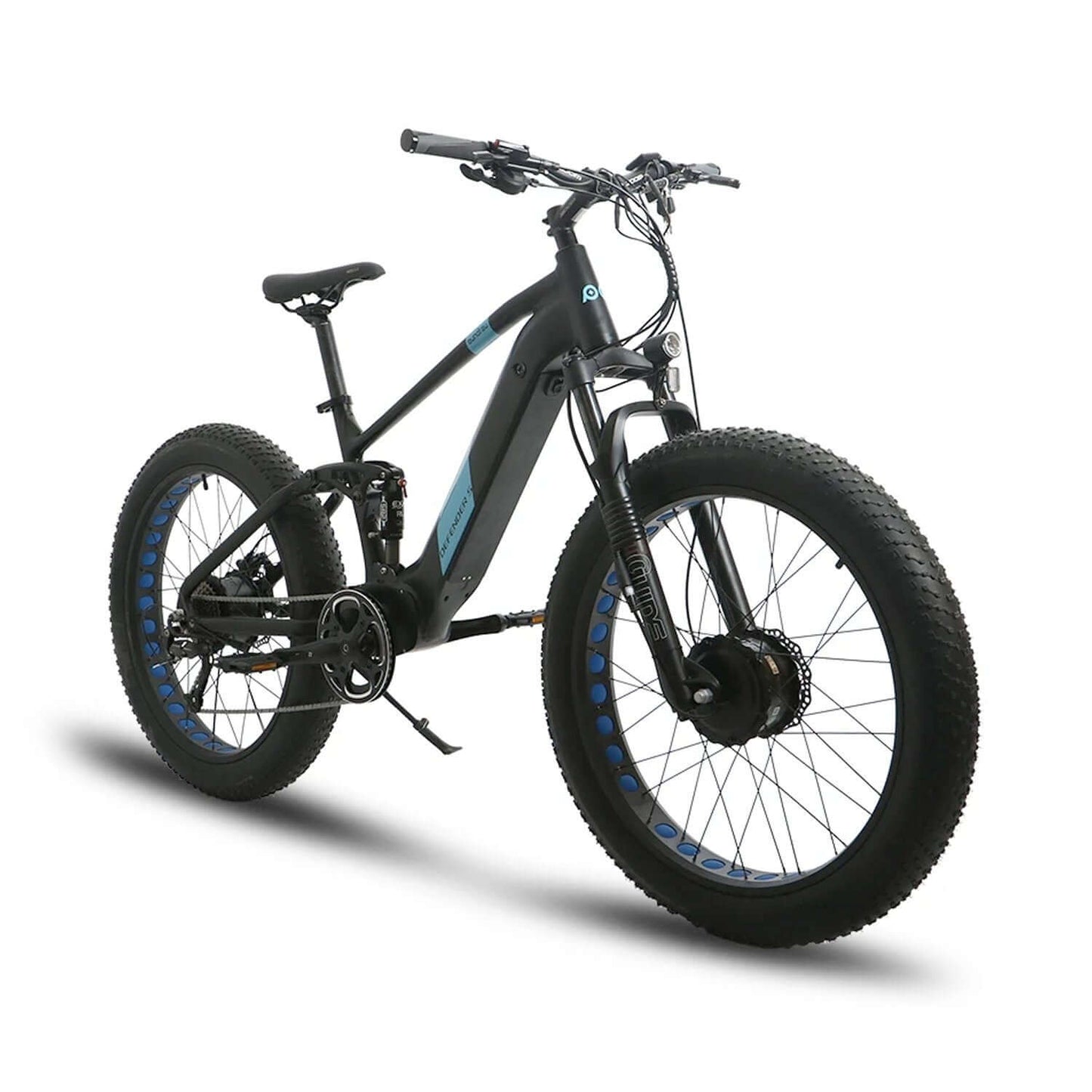 Ebike - Eunorau Defender S 48V 1500W All-Wheel Drive Electric Bike