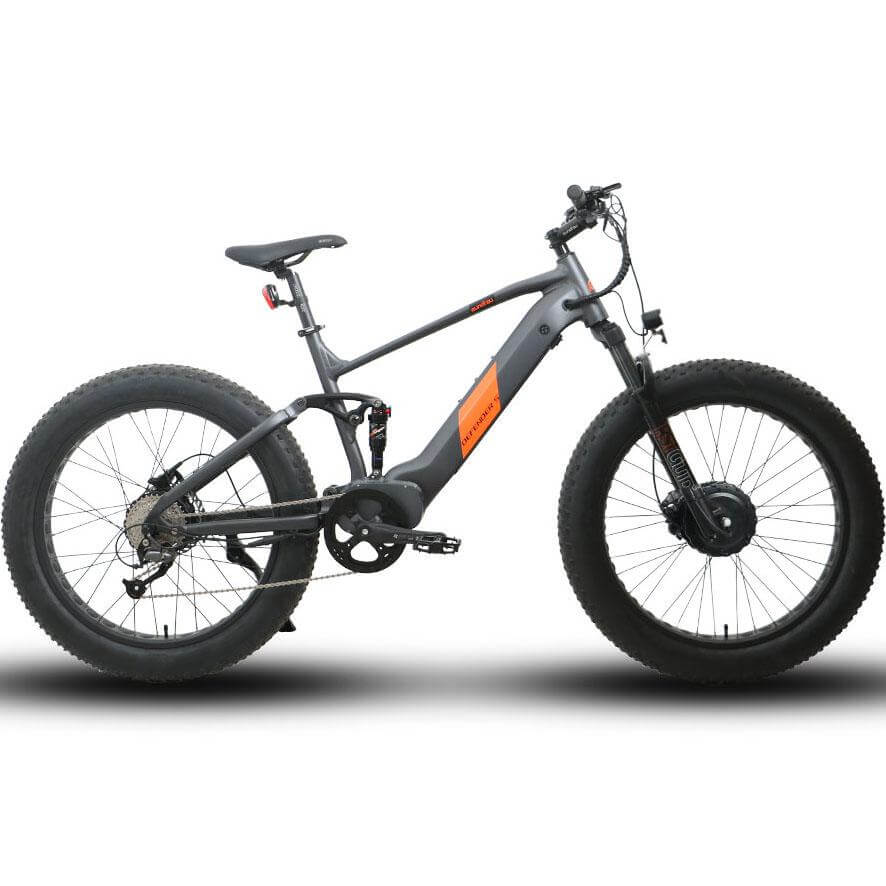 Ebike - Eunorau Defender S 48V 1500W All-Wheel Drive Electric Bike