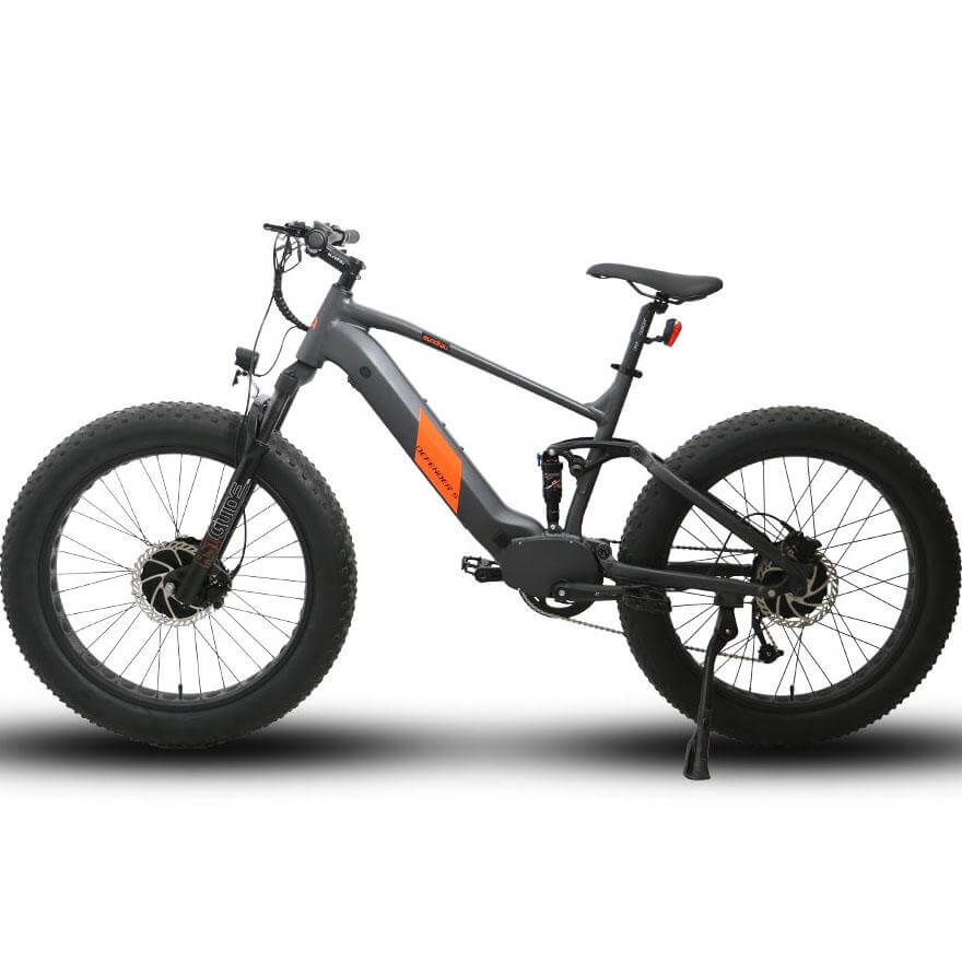 Ebike - Eunorau Defender S 48V 1500W All-Wheel Drive Electric Bike