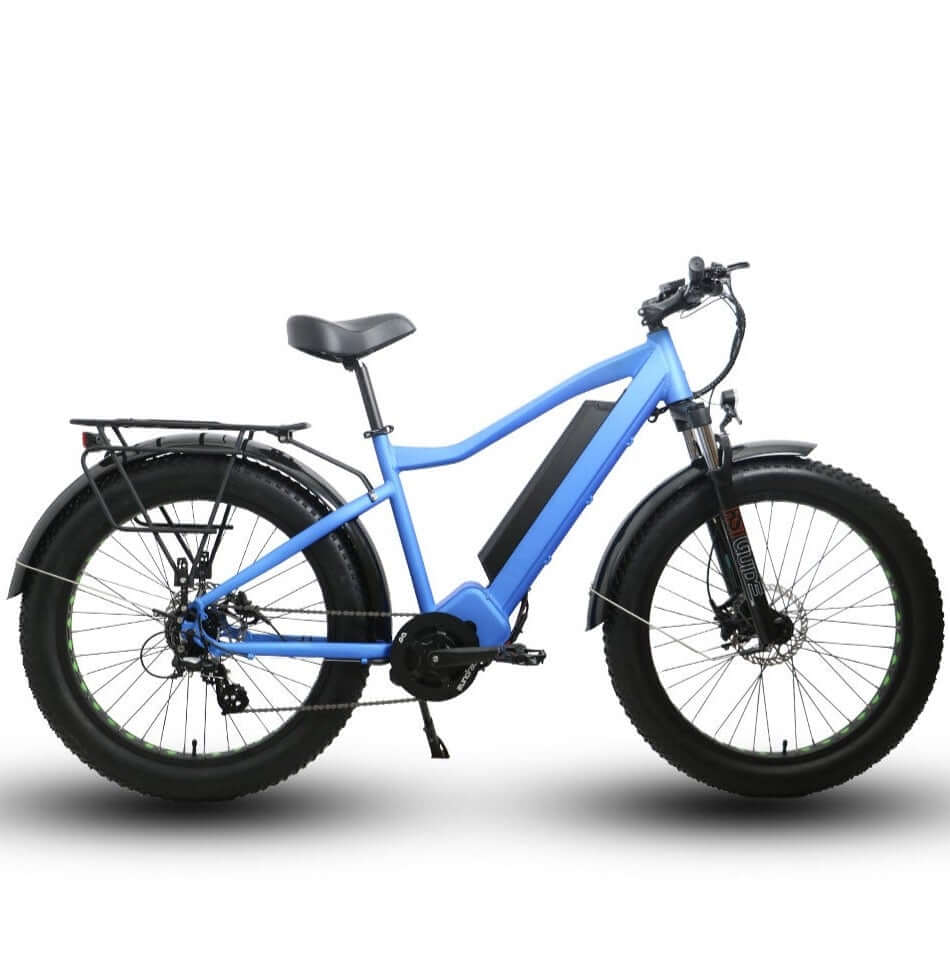 Ebike - Eunorau FAT-HD 48V 1000W Mid-Drive Hunting/Fishing Electric Bike