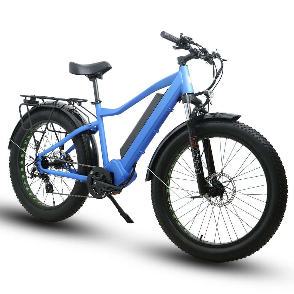 Ebike - Eunorau FAT-HD 48V 1000W Mid-Drive Hunting/Fishing Electric Bike