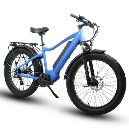 Ebike - Eunorau FAT-HD 48V 1000W Mid-Drive Hunting/Fishing Electric Bike