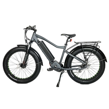 Ebike - Eunorau FAT-HD 48V 1000W Mid-Drive Hunting/Fishing Electric Bike