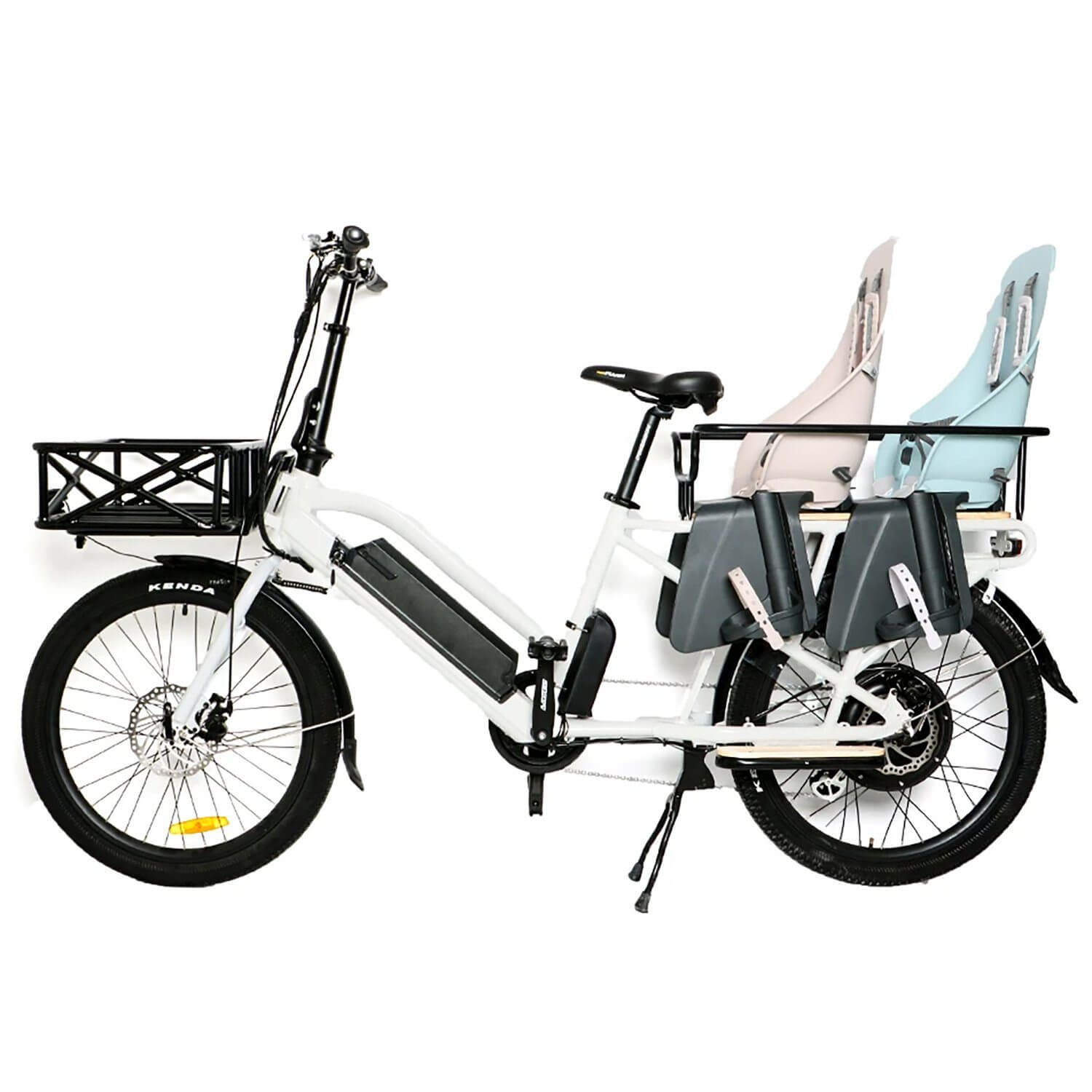 Ebike - Eunorau MAX Cargo 48V 750W Family/Delivery Electric Bike