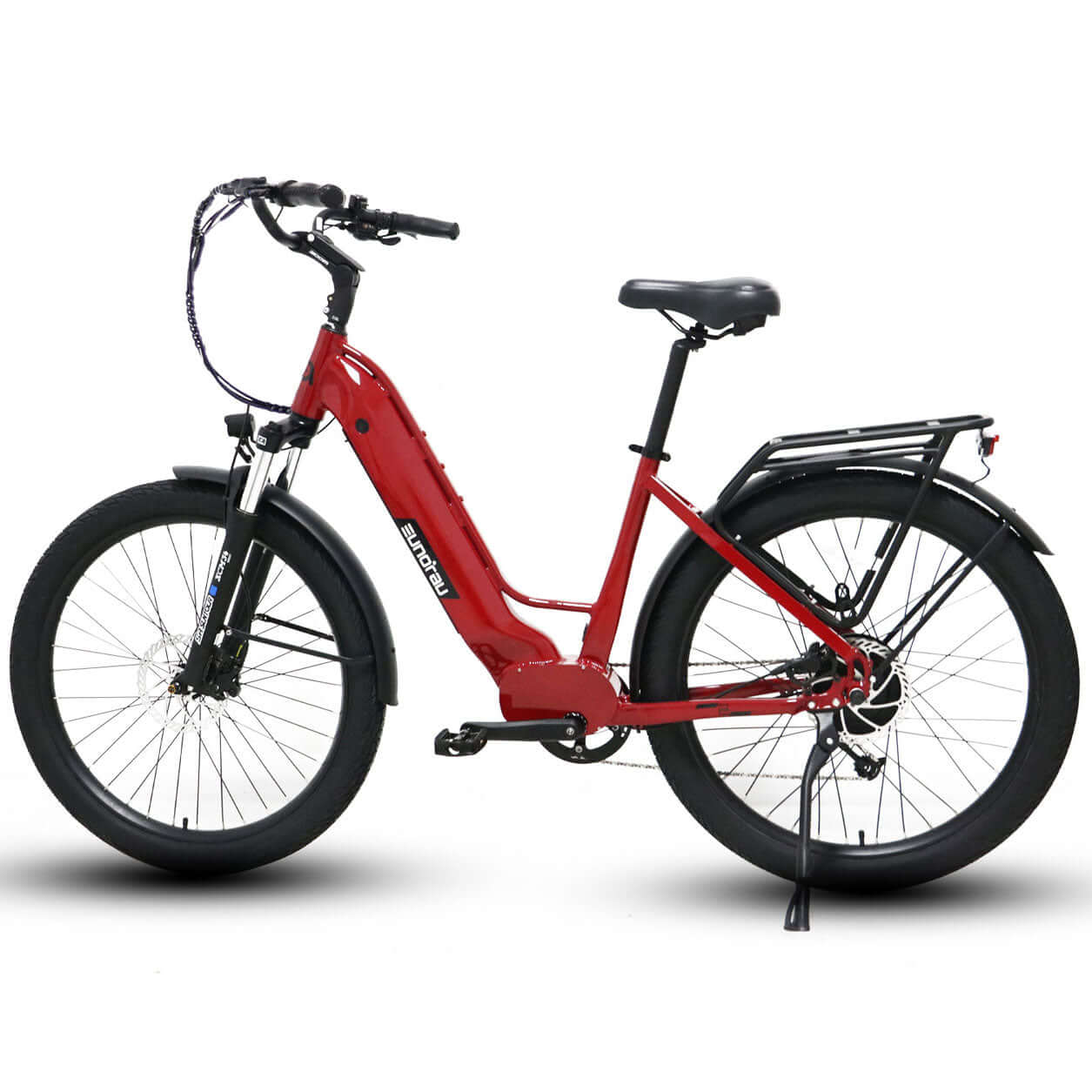 Ebike - Eunorau META275 Low Step Cruiser Electric Bike