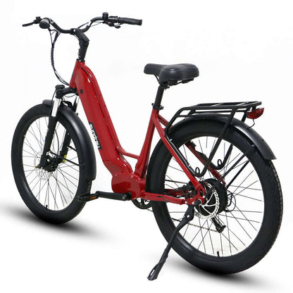 Ebike - Eunorau META275 Low Step Cruiser Electric Bike