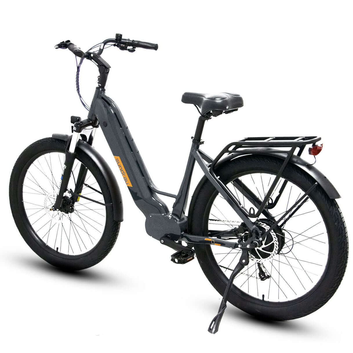 Ebike - Eunorau META275 Low Step Cruiser Electric Bike