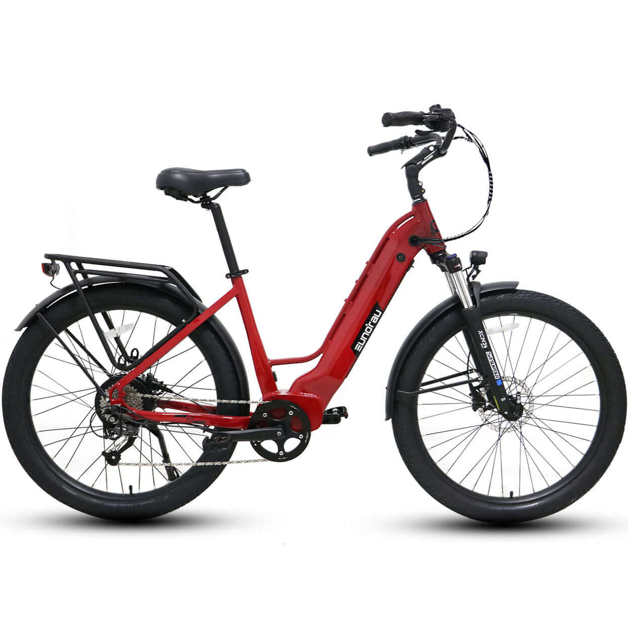 Ebike - Eunorau META275 Low Step Cruiser Electric Bike