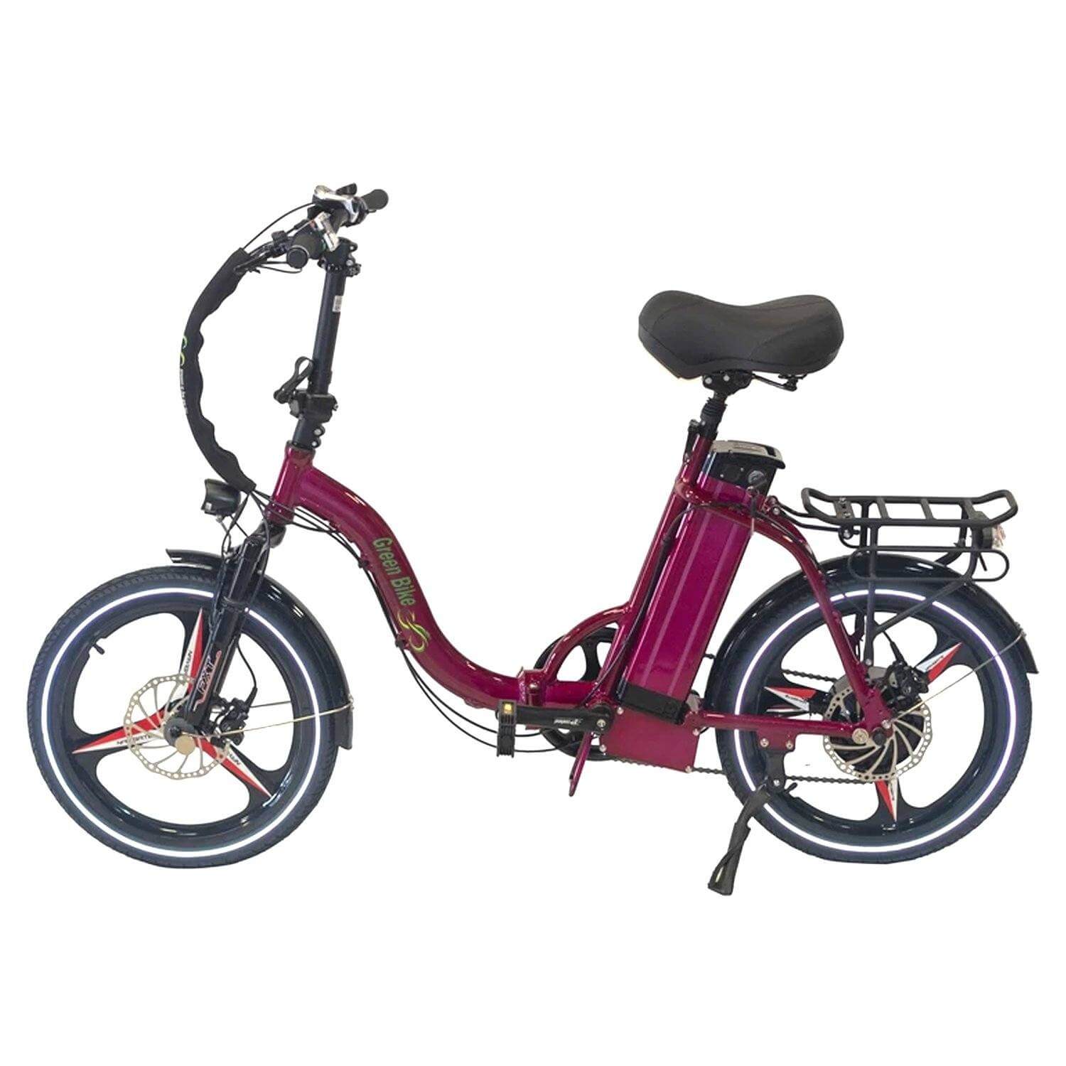 Ebike - Green Bike USA GB500 48V 500W Folding Low Step Electric Bike