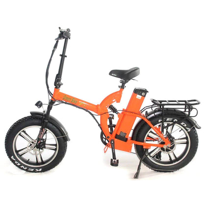 Ebike - Green Bike USA GB500 MAG 48V 500W Cruiser Folding Electric Bike