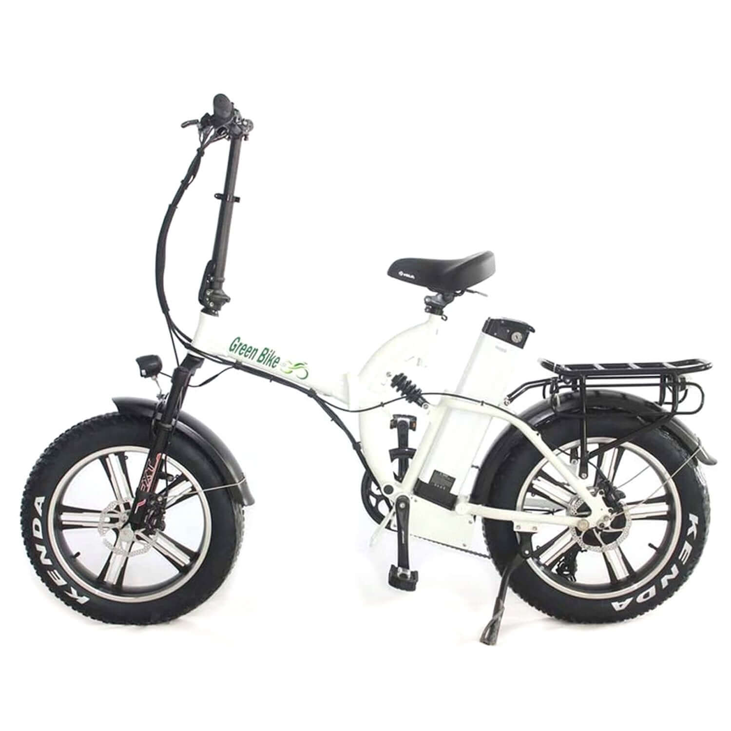 Ebike - Green Bike USA GB500 MAG 48V 500W Cruiser Folding Electric Bike