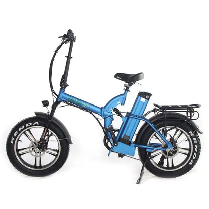 Ebike - Green Bike USA GB500 MAG 48V 500W Cruiser Folding Electric Bike