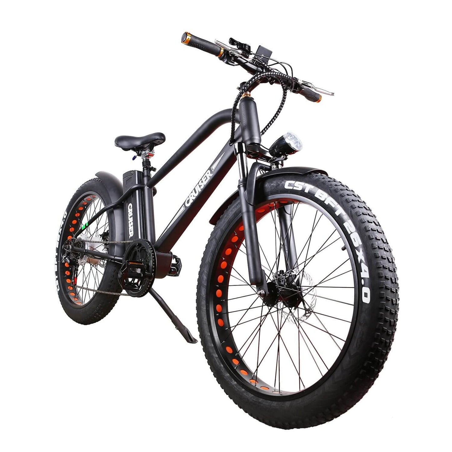 Ebike - Nakto 26" Super Cruiser 48V 500W Fat Tire Electric Bike