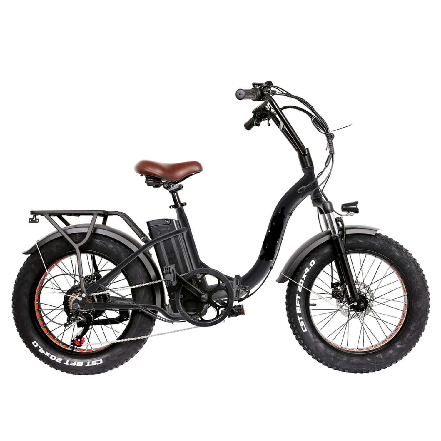 Ebike - Nakto Steady 48V 500W 20" Fat Tire Folding Electric Bike