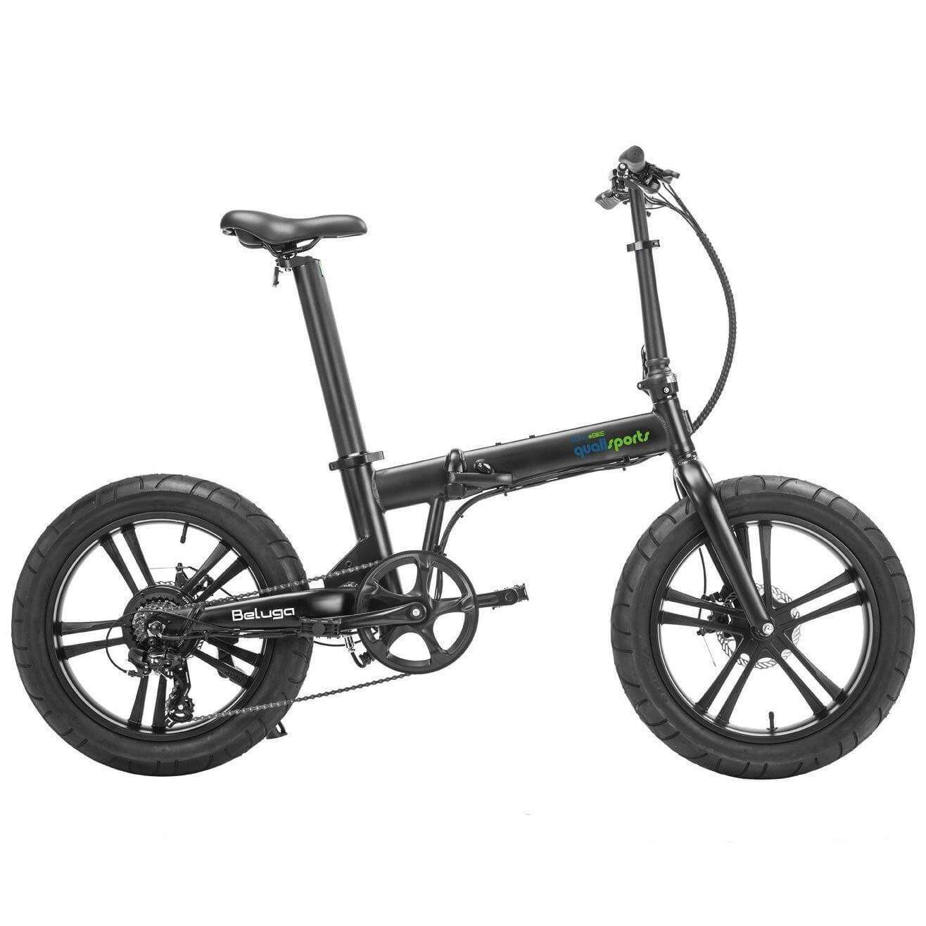 Ebike - Qualisports Beluga 48V 500W Fat Tire Folding Electric Bike