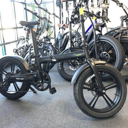 Ebike - Qualisports Beluga 48V 500W Fat Tire Folding Electric Bike