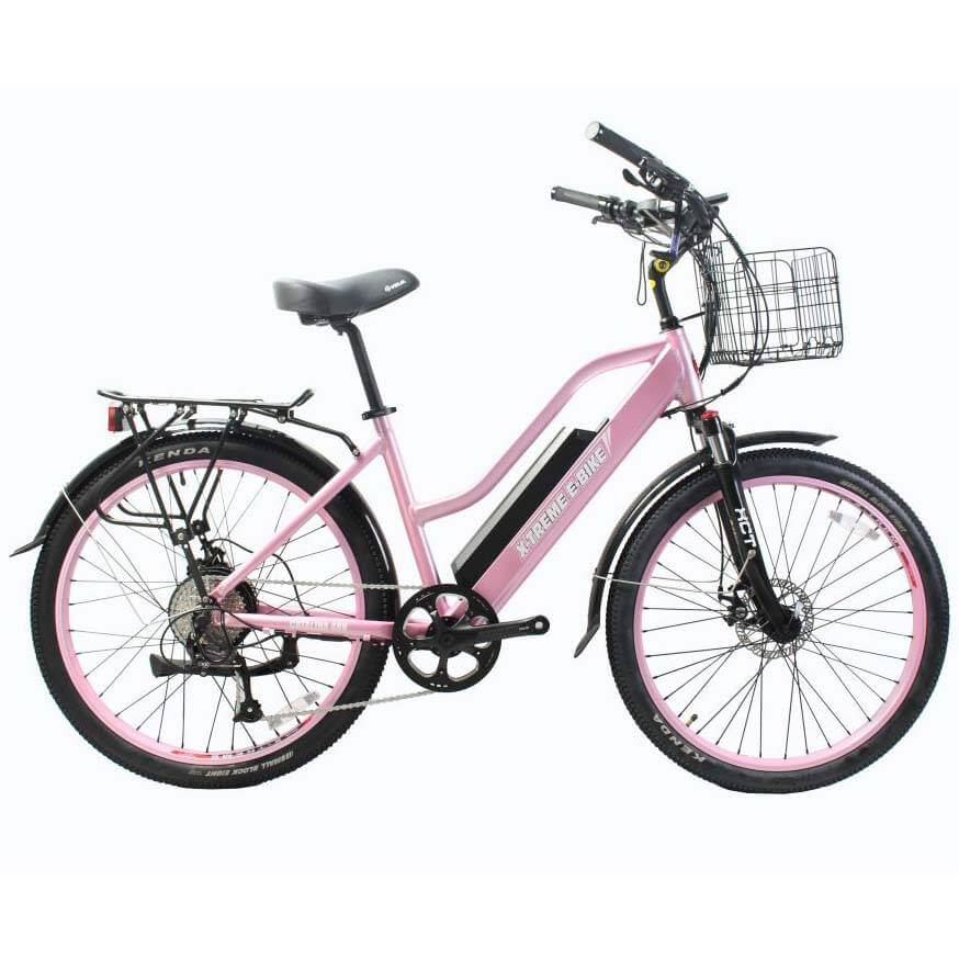 Ebike - X-Treme Catalina 48V 500W Step Through Beach Cruiser Electric Bike