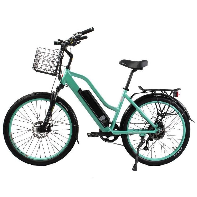 Ebike - X-Treme Catalina 48V 500W Step Through Beach Cruiser Electric Bike