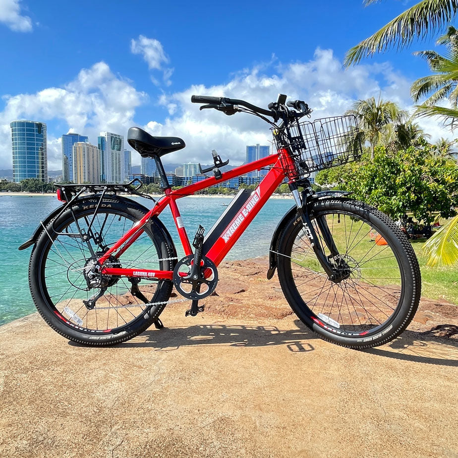 Ebike - X-Treme Laguna Beach 48V 500W Beach Cruiser Electric Bike