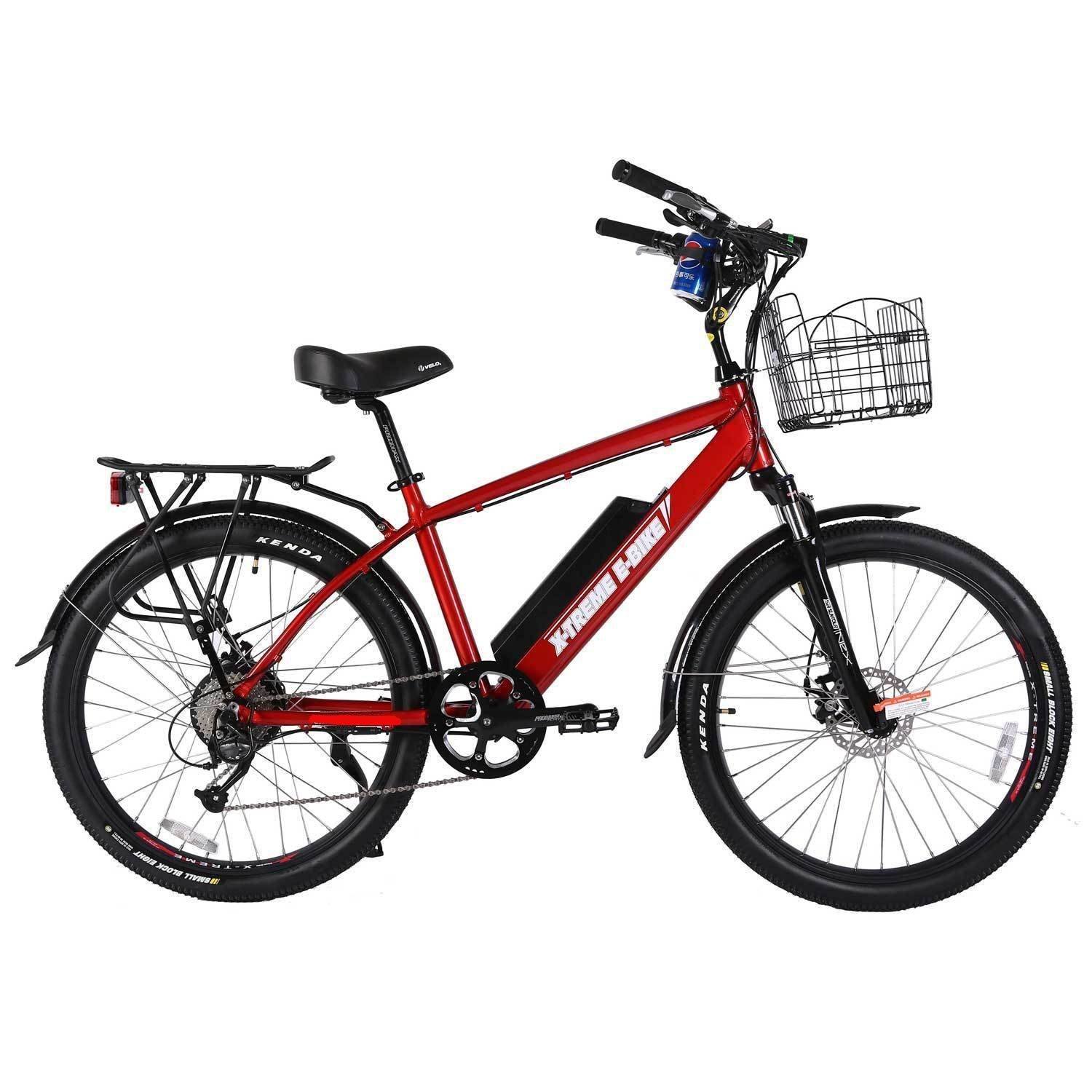 Ebike - X-Treme Laguna Beach 48V 500W Beach Cruiser Electric Bike